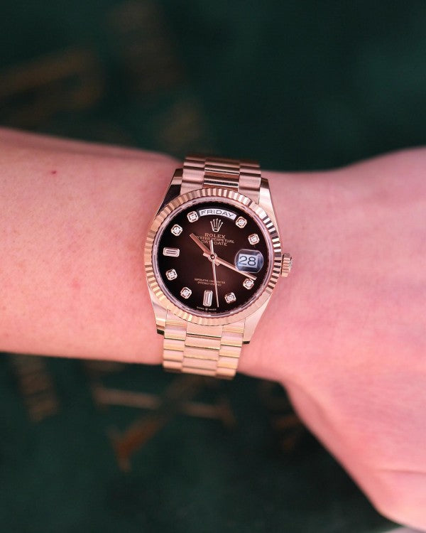 Role_x oyster perpetual Day Date 40 Battery